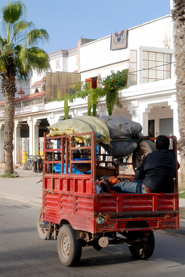 Streets of Agadir Morrocco Photograph by Tracy Winter