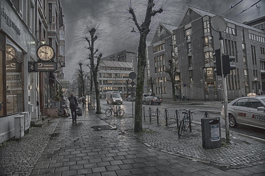 Streets of Bergen Photograph by Wade Aiken