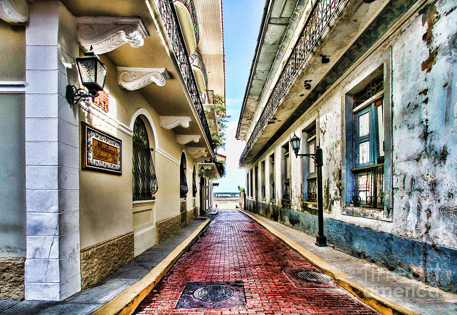 Streets of El Casco Viejo 2  Photograph by Diana Raquel Sainz