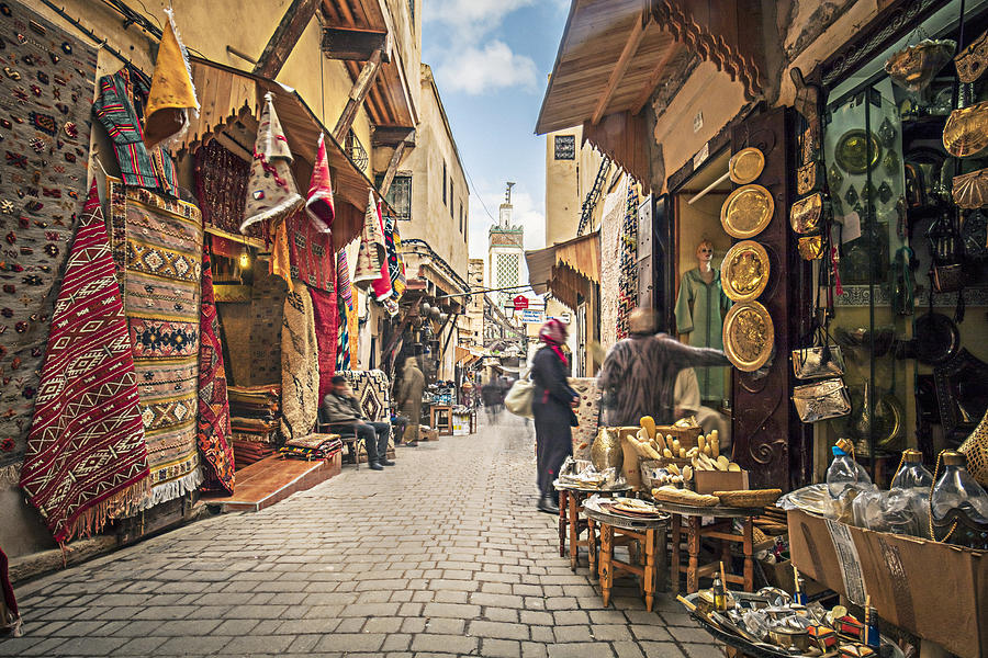 Streets of Fez Photograph by Xavierarnau