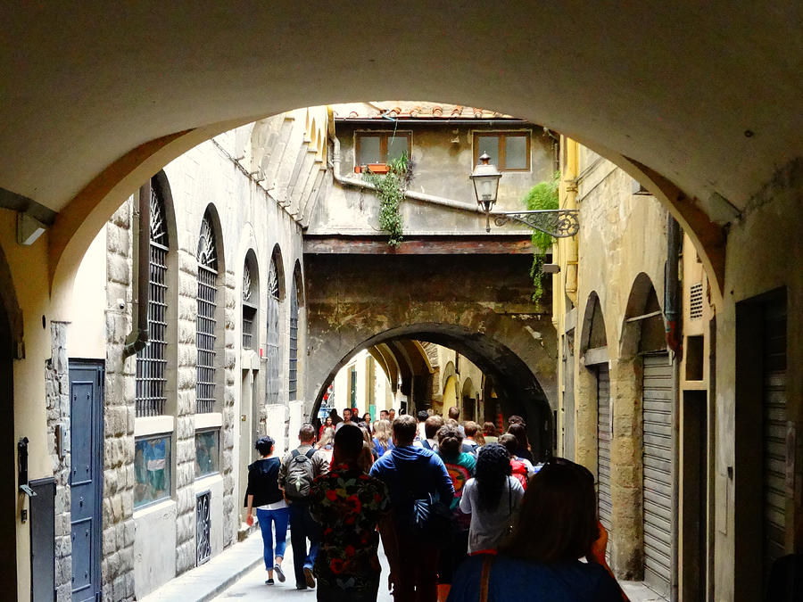 Streets of Florence Photograph by Alan Lakin