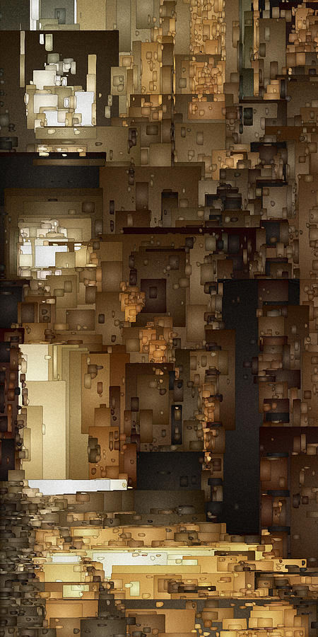 Streets of Gold Digital Art by David Hansen