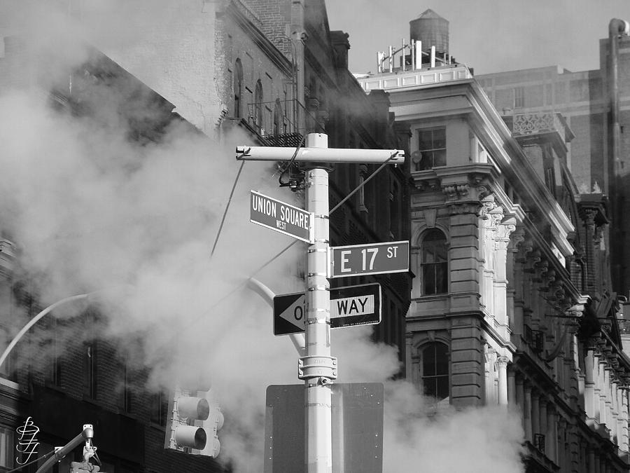 Black And White Photograph - Streets of NYC by Brooke Fuller
