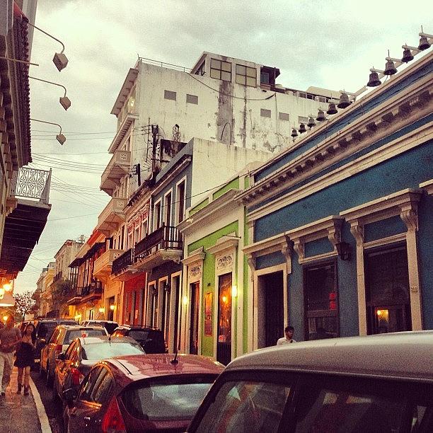 Puertorico Photograph - Streets Of Old San Juan #puertorico by Nadia S