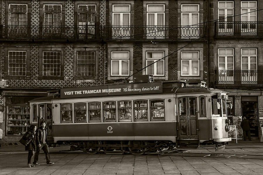 Windows Photograph - Streets of Porto by Fred Gramoso