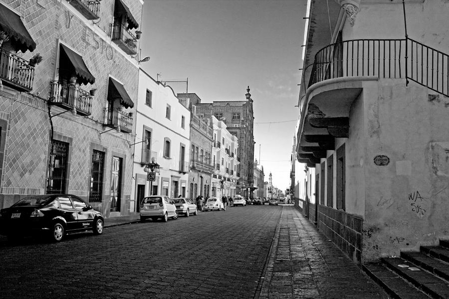 Streets of Puebla 6 Photograph by Lee Santa