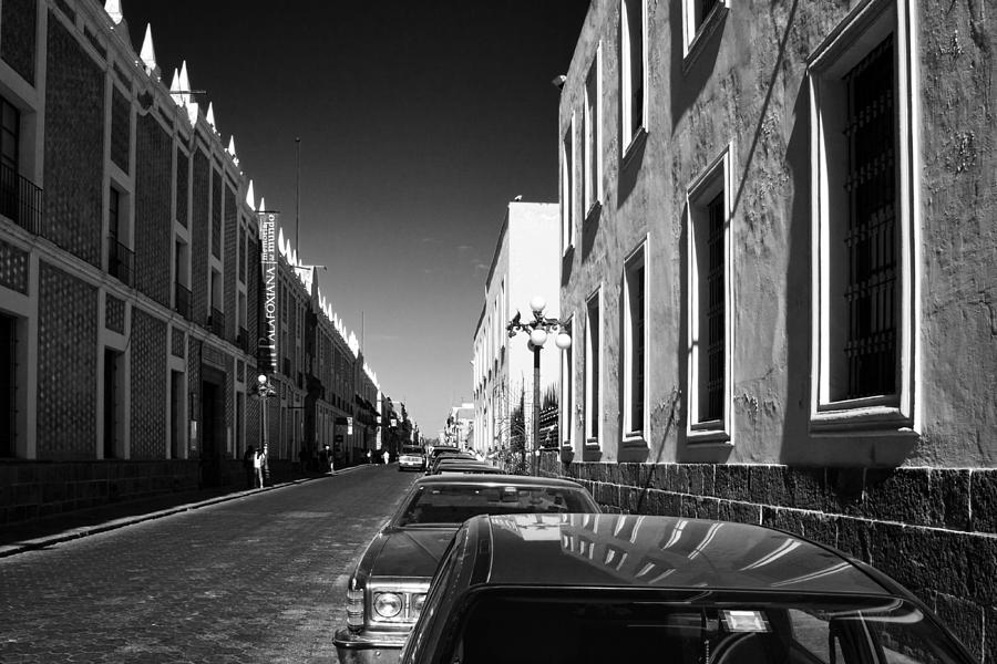 Streets of Puebla 8 Photograph by Lee Santa