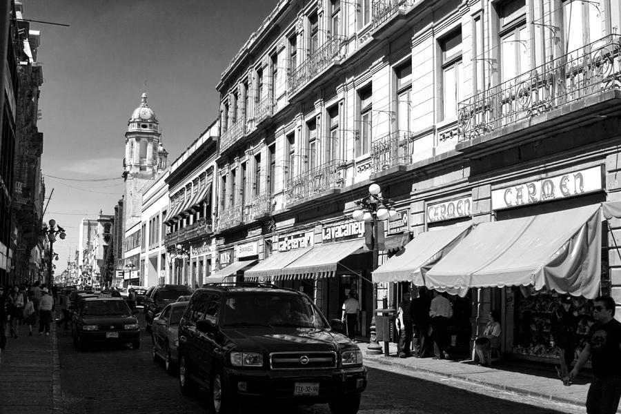 Streets of Puebla 9 Photograph by Lee Santa