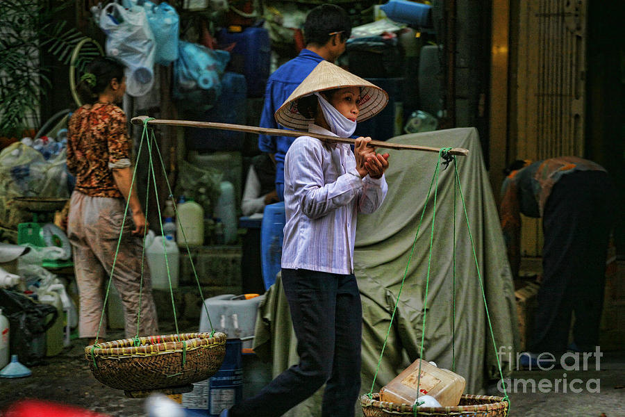 Streets of Saigon IV Photograph by Chuck Kuhn
