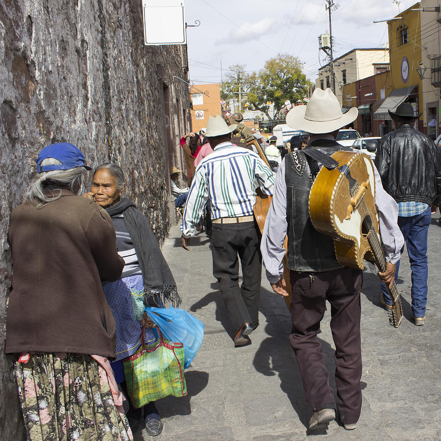 Streets of San Miguel de Allende Mexico SMD 1 Photograph by Cathy Anderson