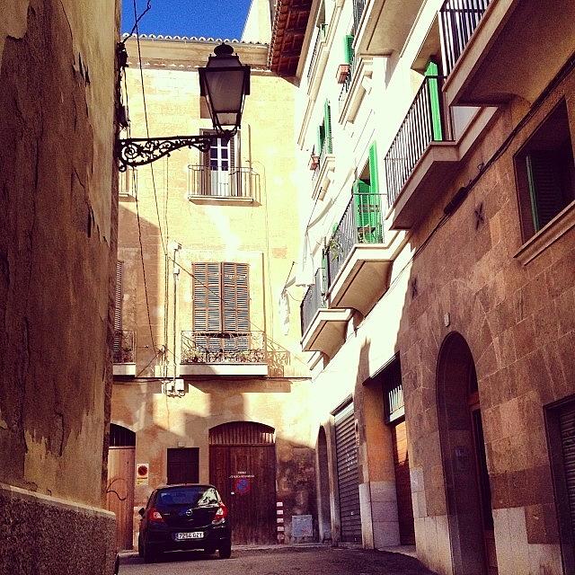 Architecture Photograph - #streetscape In #palma. #architecture by Balearic Discovery