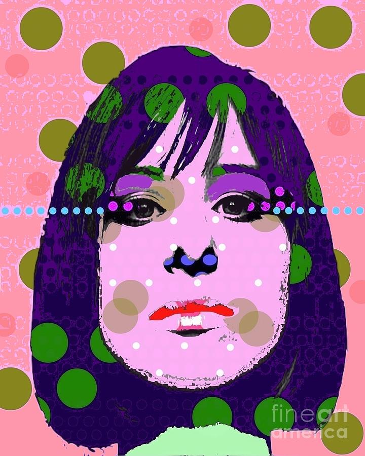 Streisand Digital Art by Ricky Sencion