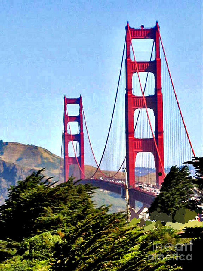 Golden Gate Bridge Photograph - Strength In Beauty by Jay Milo