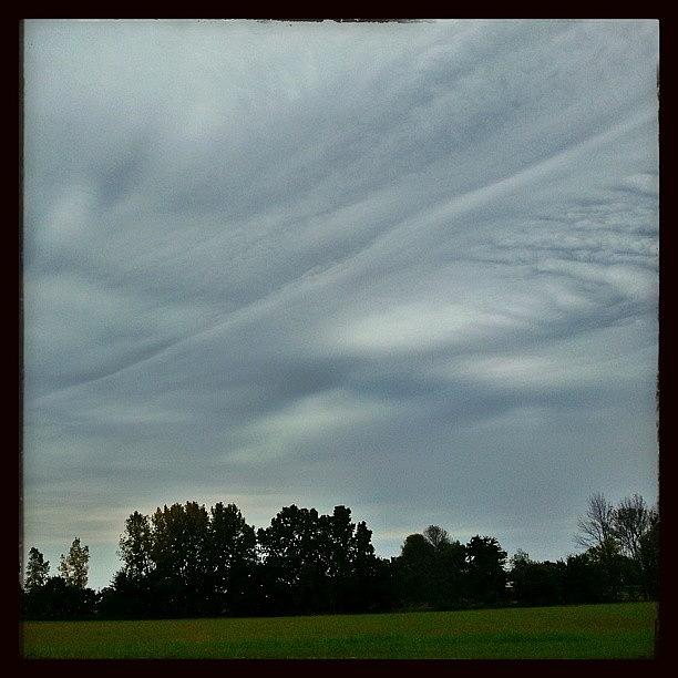 Striations In The Stratosphere Photograph by Sandy MacGowan