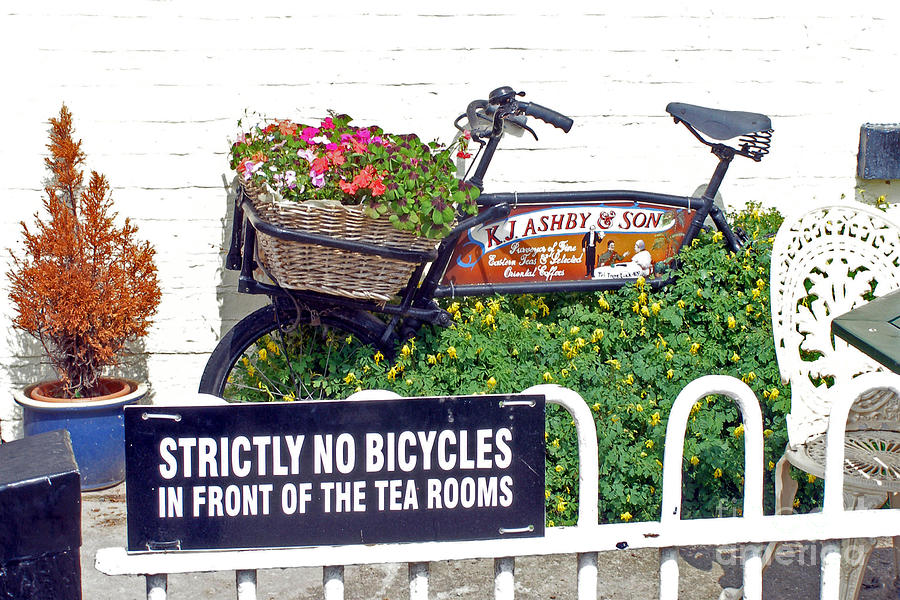 Strictly No Bicycles Photograph by Rod Jones