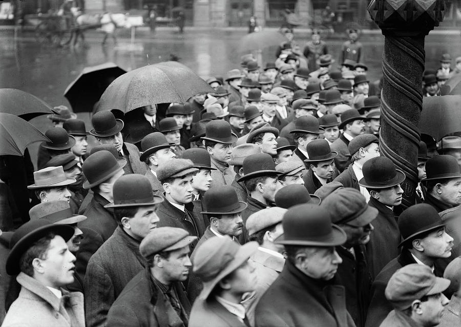 Strike Meeting, 1912 Photograph by Granger