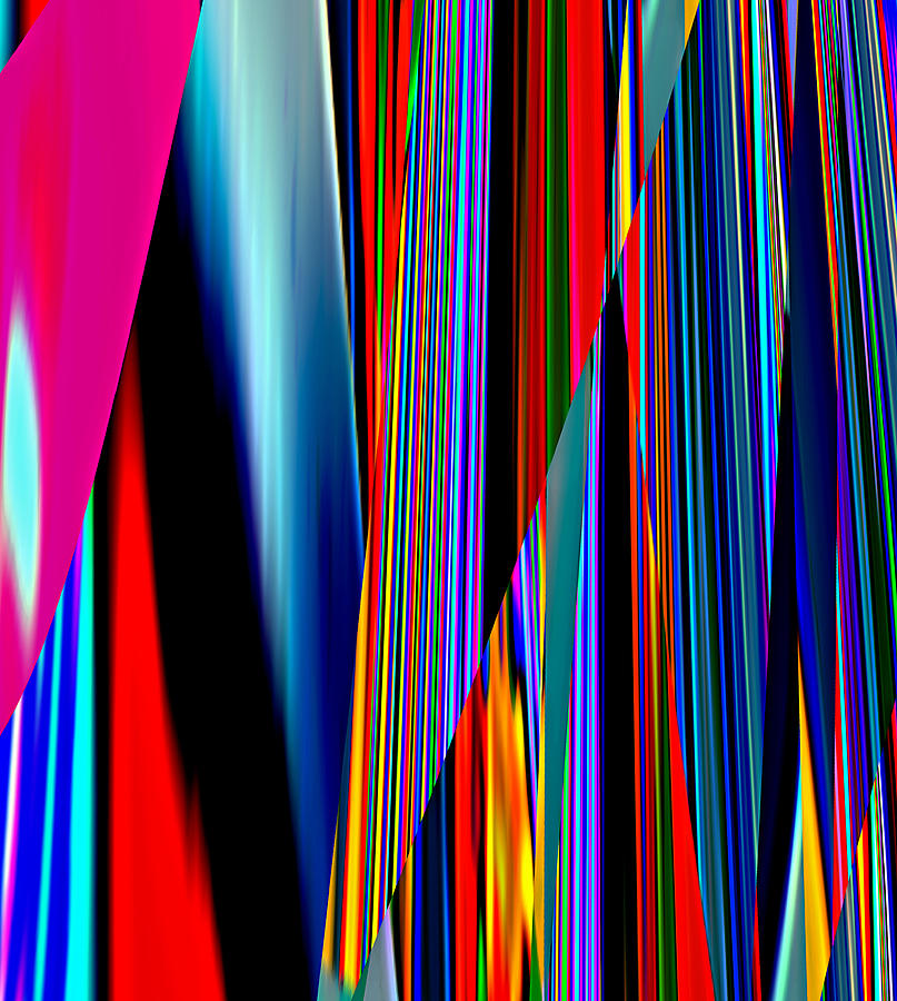 Stripes 1 Digital Art By Alfred Kazaniwskyj Fine Art America