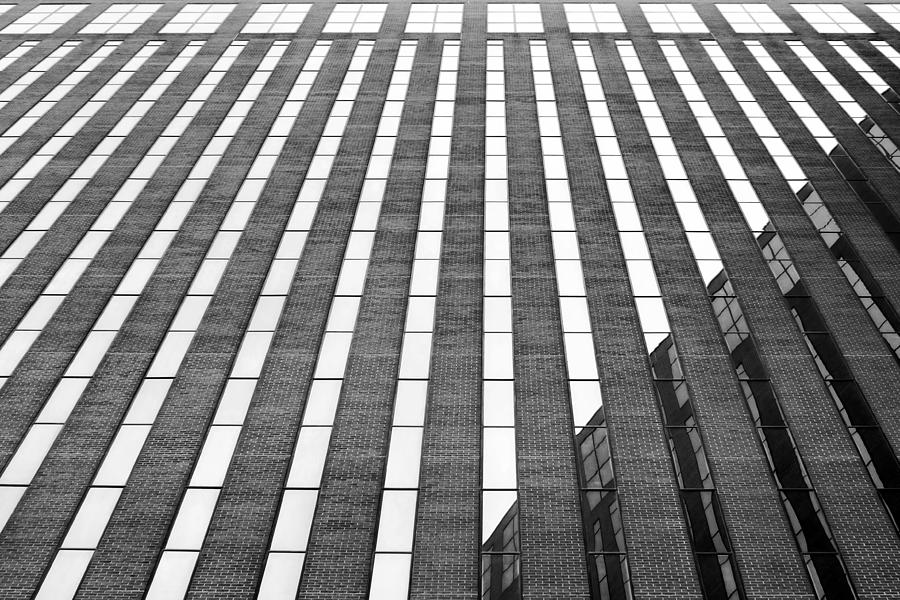 Black And White Photograph - Stripes by Nikolyn McDonald