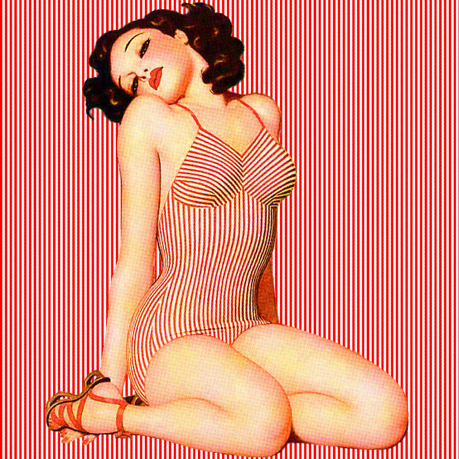 Surf Digital Art - Stripes by Sasha Keen Surf Digital Art - Stripes by Sasha Keen