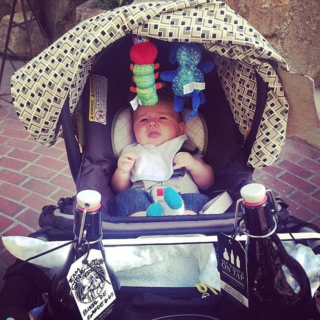Growlers Photograph - Stroller Cup Holders Are Meant For by Chelsea Daus