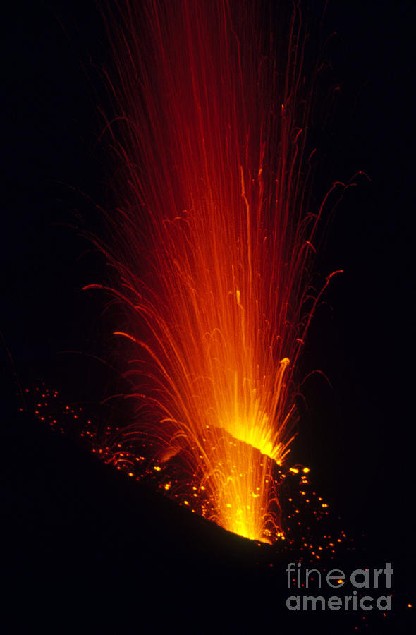 Stromboli Volcano Photograph by API/Explorer