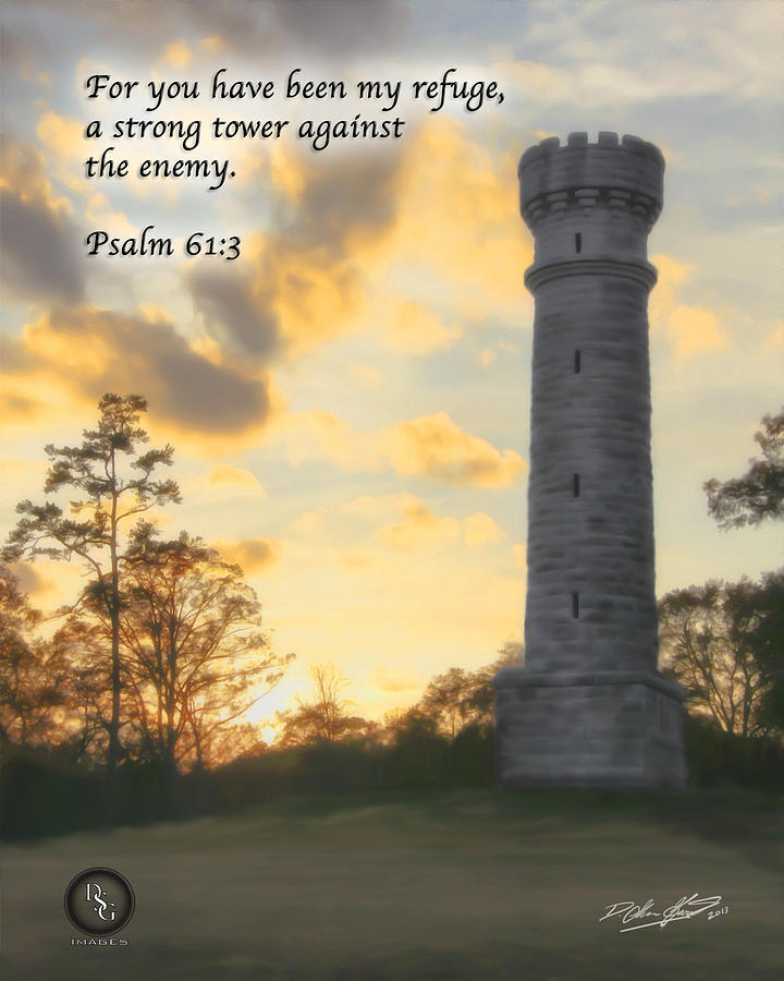 Strong Tower Painting by Shane Garrett