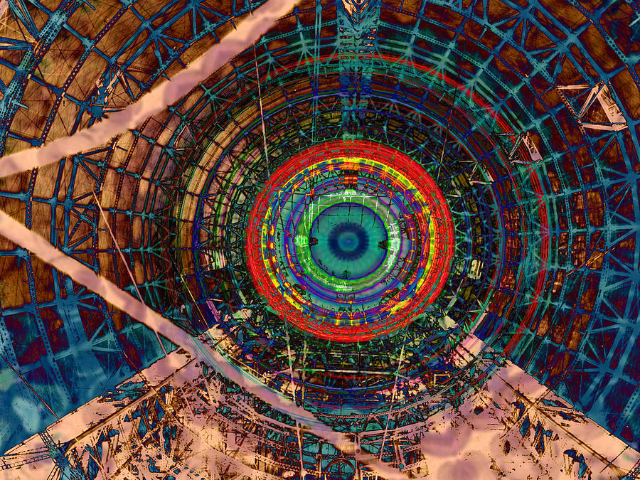 Structural Echo Ween Digital Art by Mary Clanahan