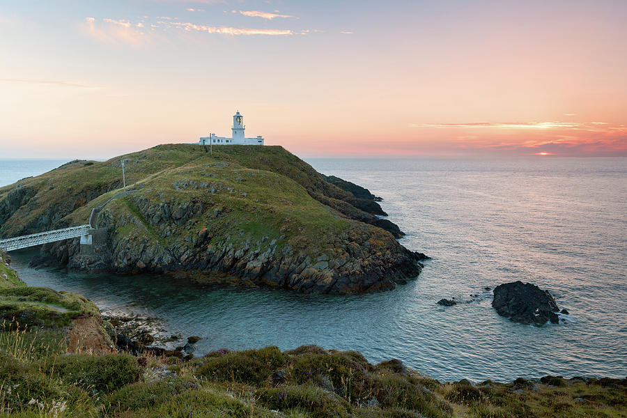 Strumble Head Lighthouse, West Wales Photograph by Andrea Ricordi, Italy