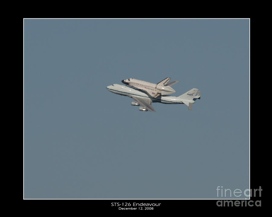 STS-126 Endeavour Photograph by Jeffrey Wills