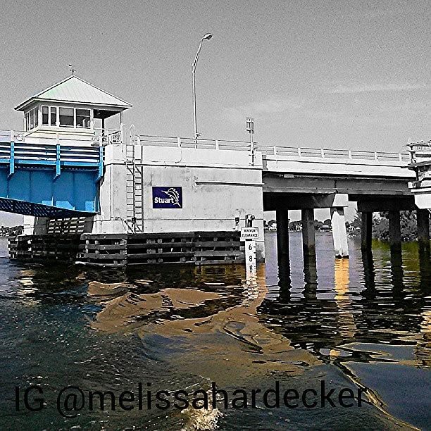 Bridge Photograph - #stuart, #florida, #bridge, #inlet by Melissa Hardecker