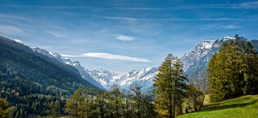 Stubai Alps From The Gschnitztal Photograph by Panoramic Images - Pixels