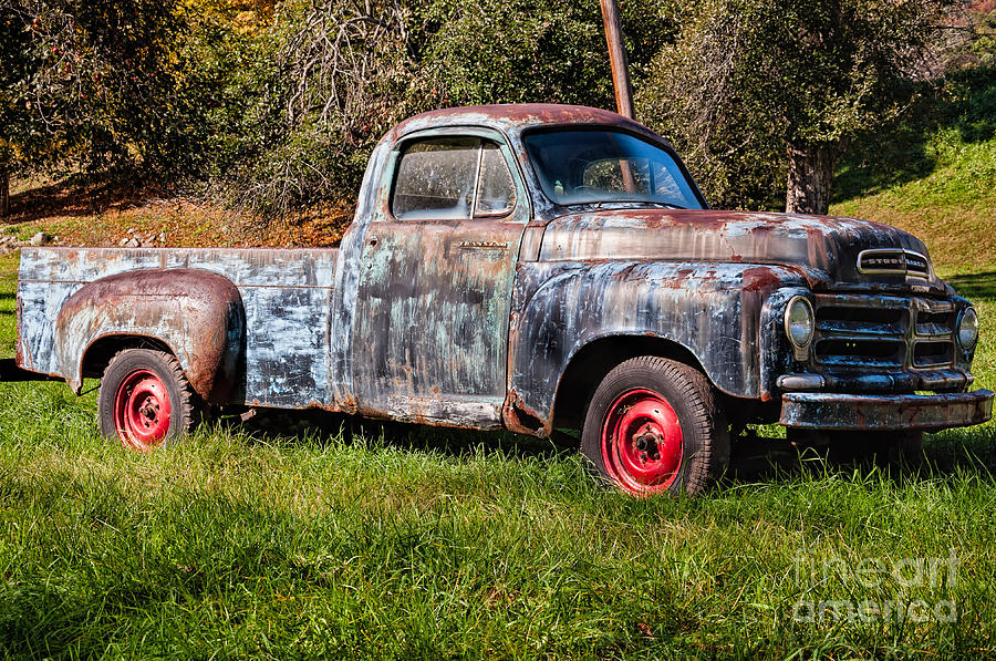 Studebaker Transtar Truck in WV Photograph by Kathleen K Parker | Fine ...