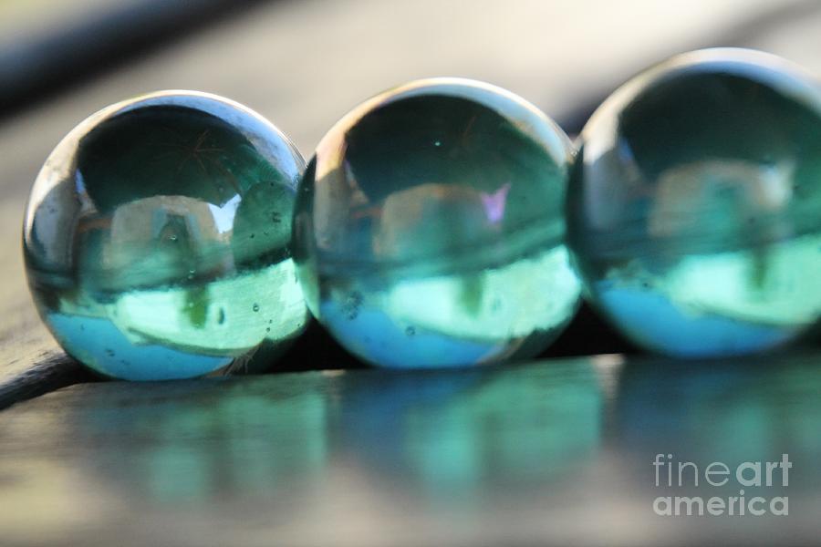 Studies in glass ...marbles Photograph by Lynn England