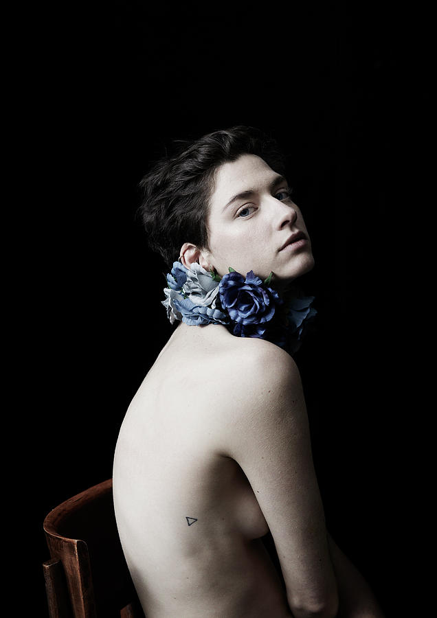 Studio Lit Portrait Of Androgynous Girl Photograph by Felicity Mccabe Studio Lit Portrait Of Androgynous Girl Photograph by Felicity Mccabe