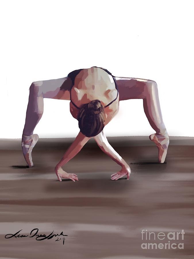 Studio Stretch Painting by Lisa Owen