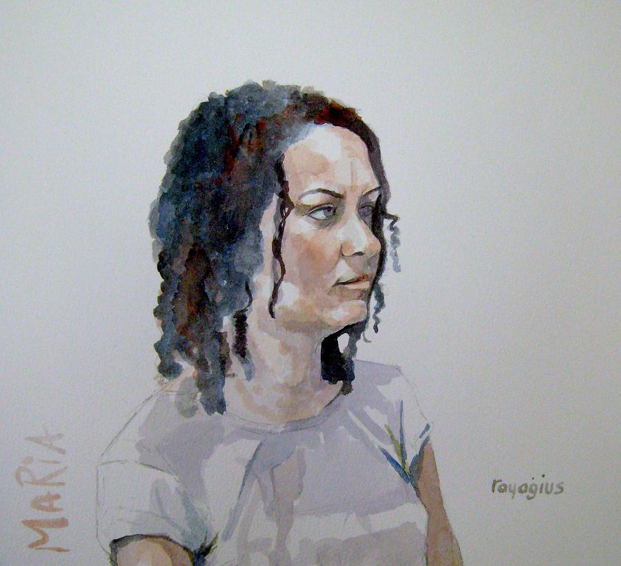 Study for Maria Painting by Ray Agius