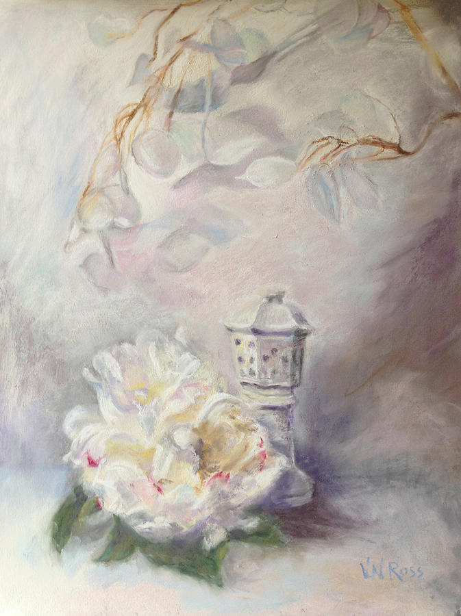 Still Life Painting - Study in White by Vicki Ross