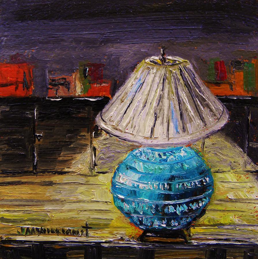 Study Lamp Painting by John Williams