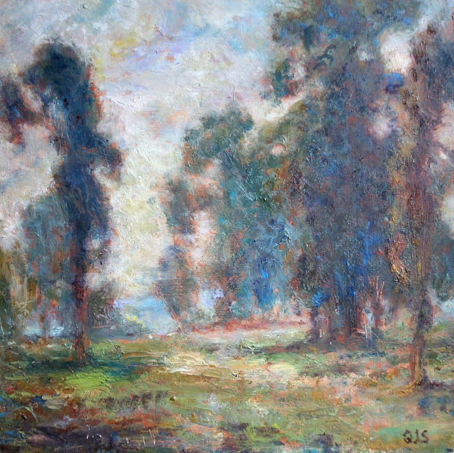 Study Of An Impressionist Master Painting