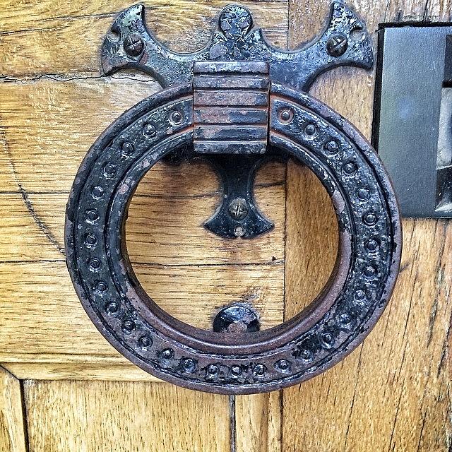 Stumbled Upon This Awesome Door Handle Photograph by Lisa Bendas