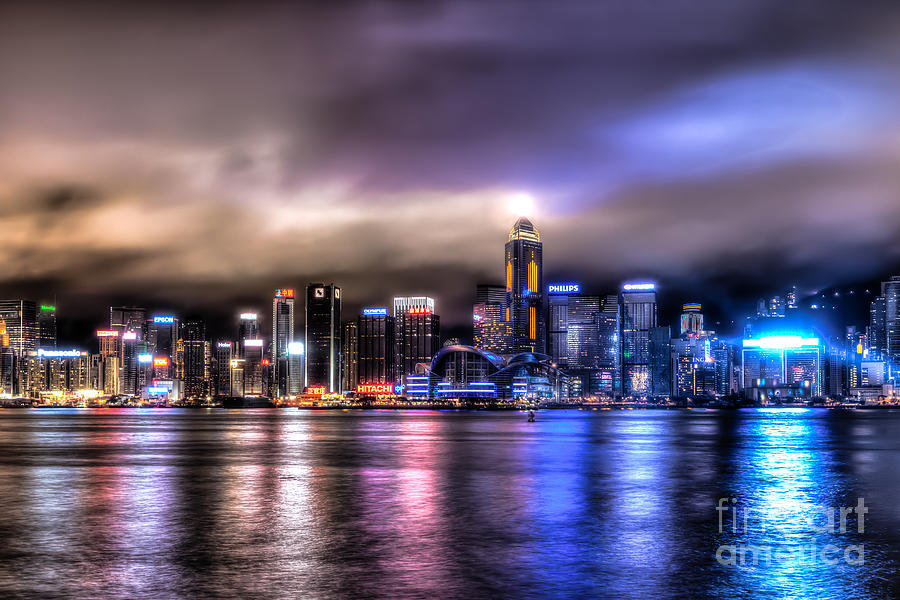 Stunning Hong Kong Photograph by Didier Marti