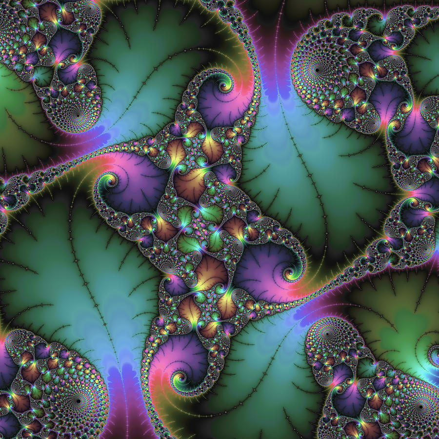 Stunning mandelbrot fractal Digital Art by Matthias Hauser