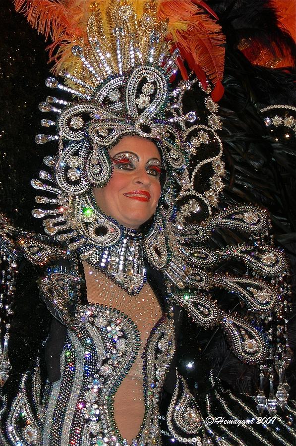 Stunning Mardi Gras Costume Photograph