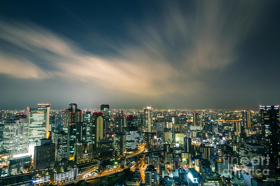 Stunning Osaka Photograph by Didier Marti