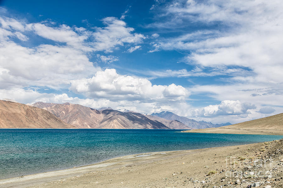 Stunning Pangong lake in Ladakh Photograph by Didier Marti