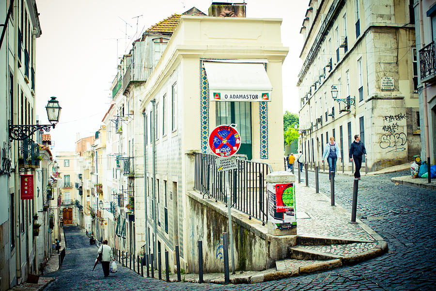 Stunning view on Lisbon city Photograph by Raimond Klavins