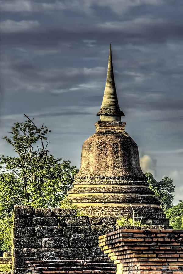 Architecture Photograph - Stupa by Maria Coulson