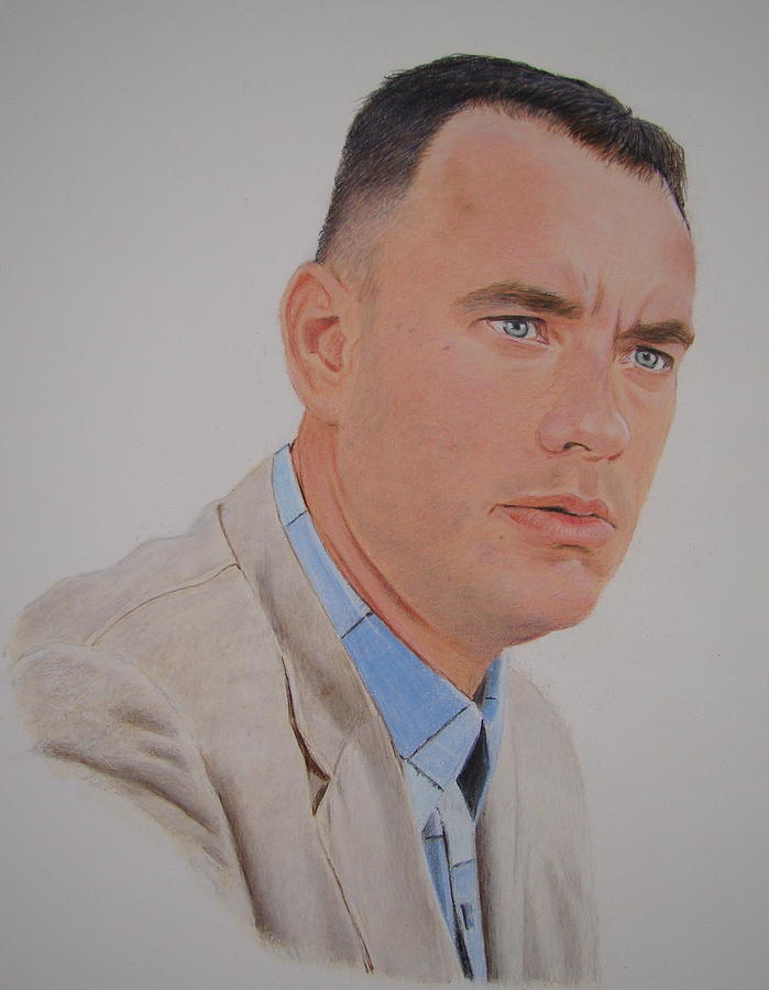 Forrest Gump Drawing - Stupid is as stupid does by Gary Fernandez