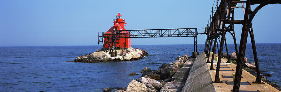 Horizontal Photograph - Sturgeon Bay Canal North Pierhead by Panoramic Images Horizontal Photograph - Sturgeon Bay Canal North Pierhead by Panoramic Images