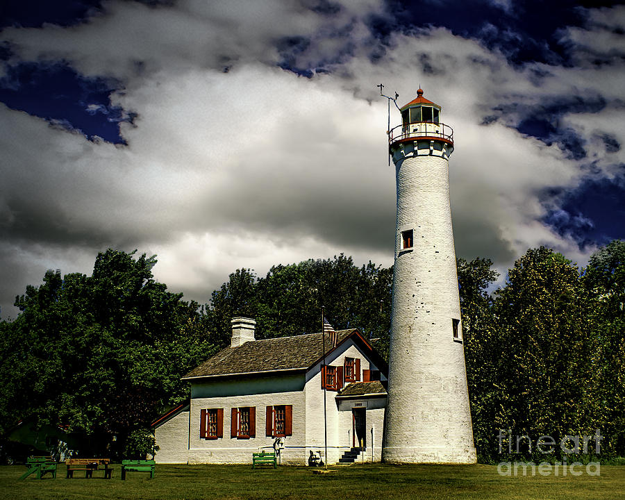Sturgeon Point Lighthouse Photograph by Nick Zelinsky Jr